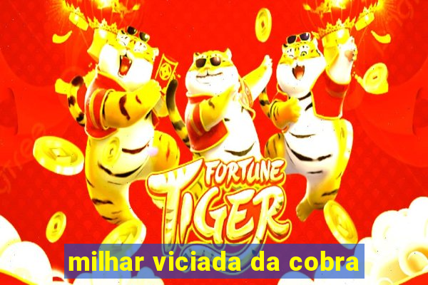 milhar viciada da cobra